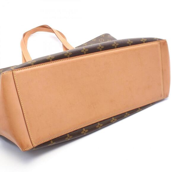 LOUIS VUITTON Brown Monogram Leather Tote Bag - Picture 9 of 9